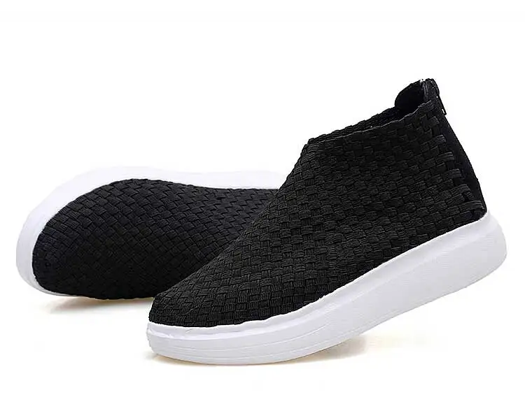 العلامة التجارية أحذية امرأة عارضة أزياء السيدات اليد محبوك رونينغ الأحذية حذاء رياضة النساء أحذية الإناث مريحة سكيت حذاء الخريف 2018 العلامة التجارية أحذية امرأة عارضة أزياء السيدات اليد محبوك رونينغ الأحذية حذاء رياضة النساء أحذية الإناث مريحة سكيت حذاء الخريف 2018