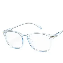 Новые модные очки в стиле ретро прозрачные цветные легкие удобные мужские и женские зеркальные многоцветные высококачественные дизайнерские