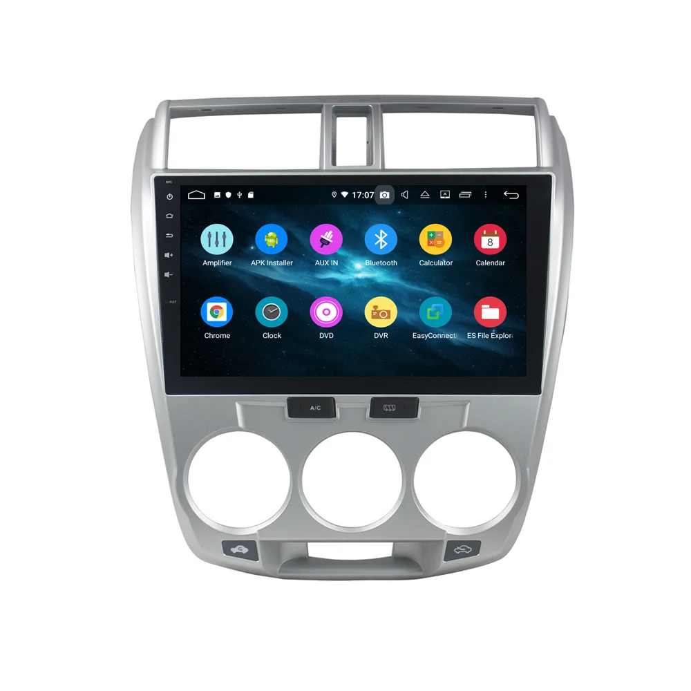 Best DSP 8" Inch 8-core Android9.0 Car DVD player GPS navigation for Honda City 2008-2014 AutoStereo unit multimedia stereo auto unit 2