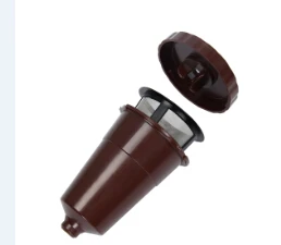 Многоразового многоразовые Кофе Capsule фильтр Pod для первоначальный многоразового Кофе capsule - Цвет: Коричневый