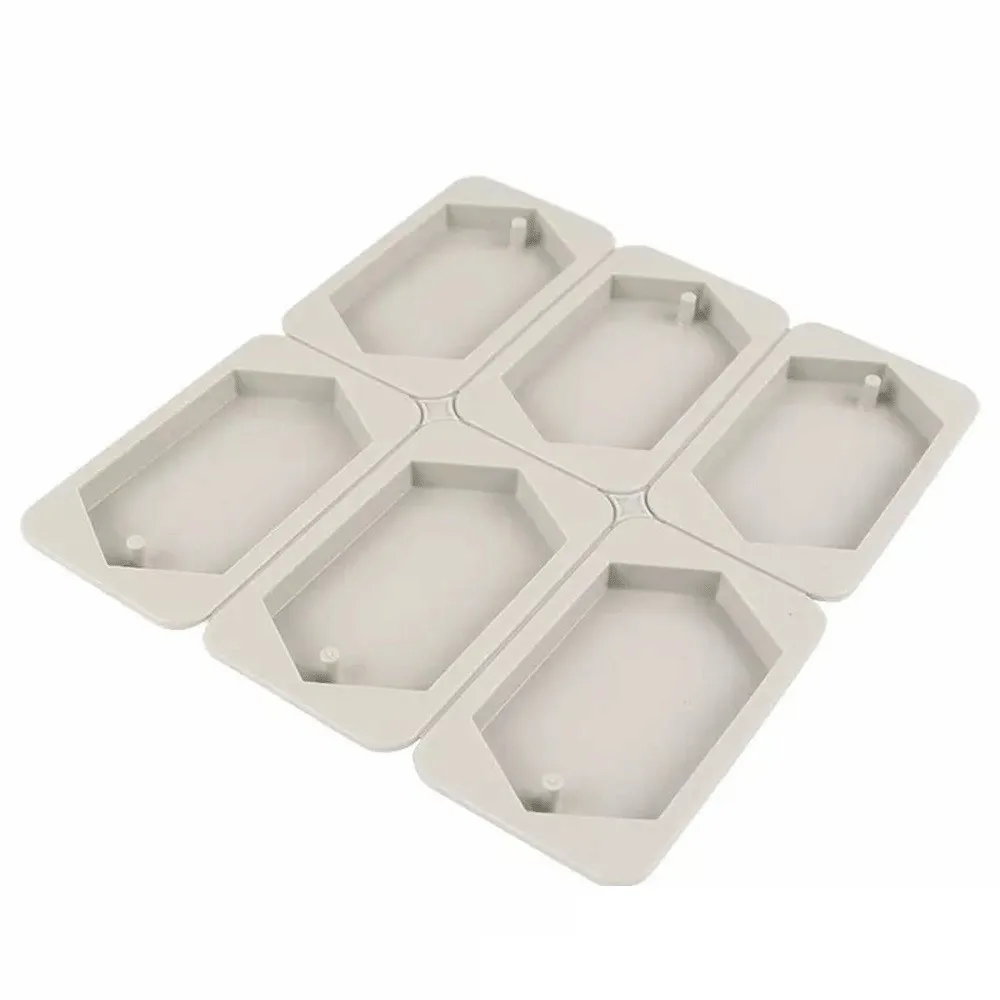 Форма Мыла 6 полости шестиугольный воск для ароматерапии пластырь эпоксидный для мыла силикон DIY формы для мыла поставки 3D формы A20