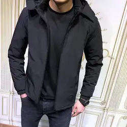 Новинка 2019 года, осенняя черная куртка для мужчин, тонкие куртки для мужчин, повседневная куртка для влюбленных, ветровка в стиле хип-хоп