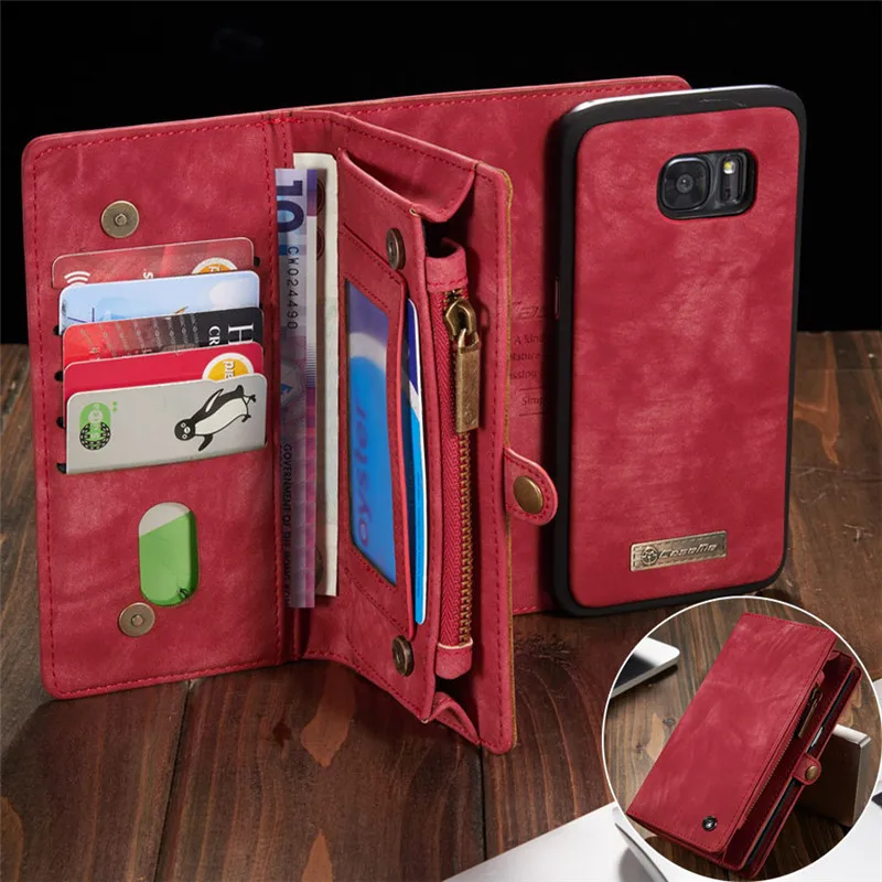 

Tikitaka Wallet Leather Cover For Samsung S10Plus S10E Fundas Multi-functional Flip Case For Galaxy S8 S9Plus Note8 Back Cover