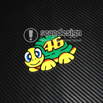 

Hot sale valentino rossi the doctor Tartarughina helmet motorcycle Sticker Decals Waterproof 18