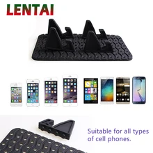 LENTAI 1 компл. Автомобильная парковочная карта подставка для телефона авто нескользящий коврик для Chevrolet Aveo Lacetti Captiva Kia Rio K2 Ceed Cerato Sorento