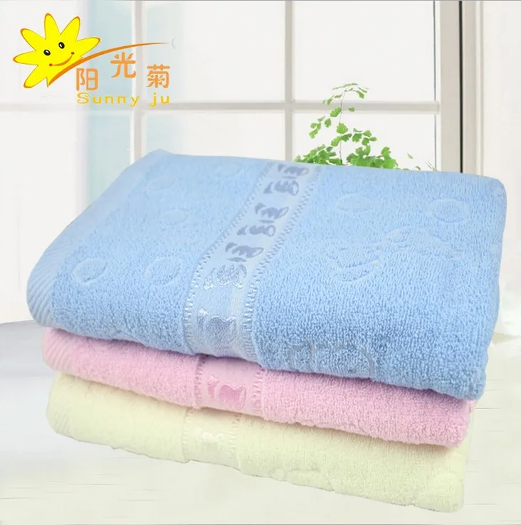 2015 Children's cotton cloth bath towel baby wrapped in a bath towel ...