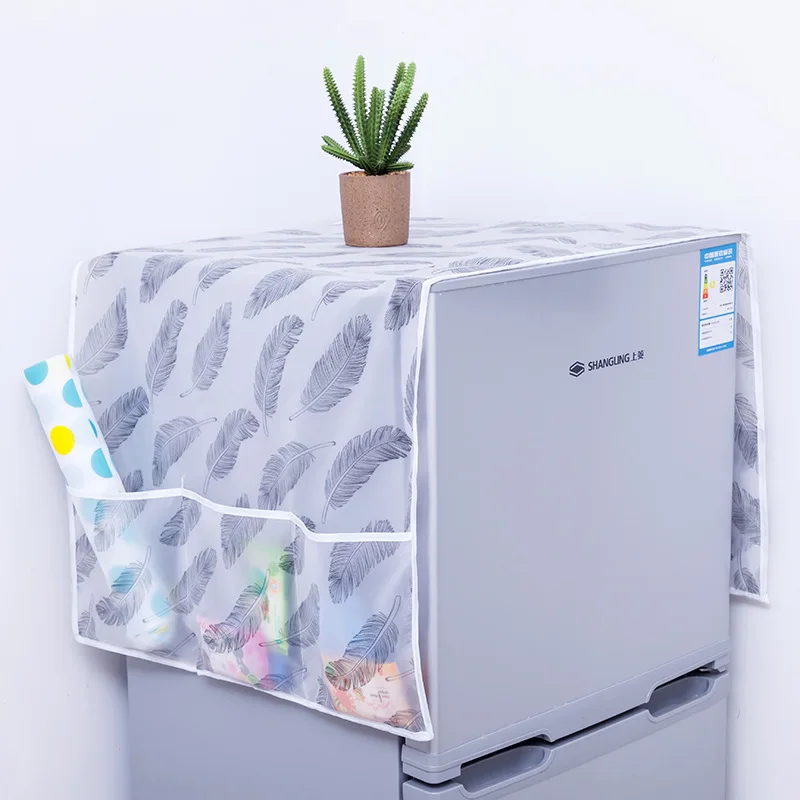 Buy PEVA Waterproof Home Refrigerator Dust Cover