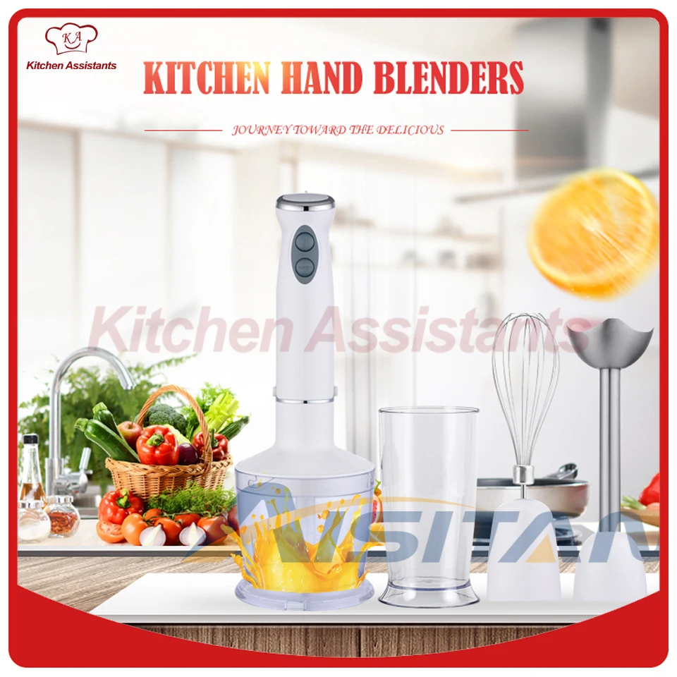 

MQ535 Electric Smart Kitchen Food Cuisinart Stick Hand Blender Mixer Immersion for Vegetable Chopper with Cups 110V 220V 700W