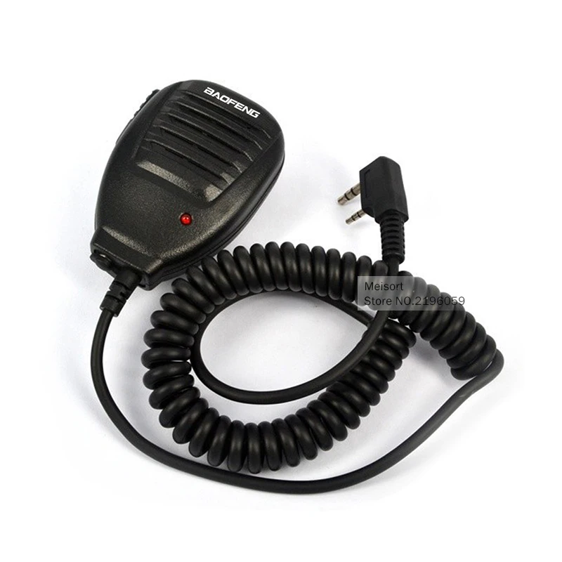 bilder für Original baofeng walkie talkie handheld mikrofon lautsprecher für tragbare zweiwegradio uv-5r uv-5re plus bf-888s uv-b5 uv-b6 gt-3 bilder für Original baofeng walkie talkie handheld mikrofon lautsprecher für tragbare zweiwegradio uv-5r uv-5re plus bf-888s uv-b5 uv-b6 gt-3