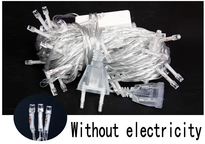 New 20M 200 LED Fairy String Lights Multi-color 220V Waterproof holiday led lighting Christmas/Wedding/Party Decoration Lights New 20M 200 LED Fairy String Lights Multi-color 220V Waterproof holiday led lighting Christmas/Wedding/Party Decoration Lights