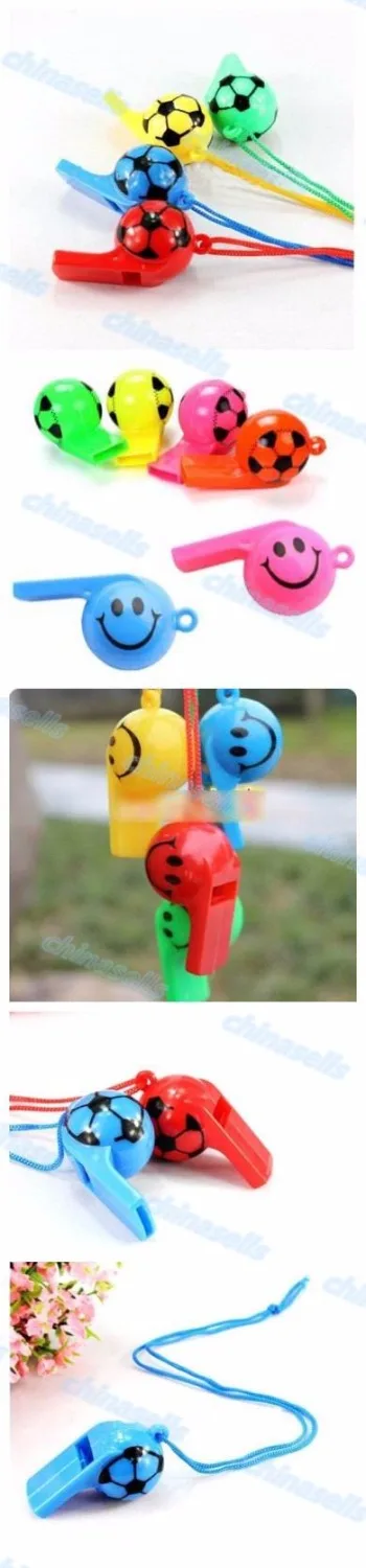 50pcs colorful soccer funny face kid fans whistle cheerleading children whistle foodball soccer ball whistles With rope 50pcs colorful soccer funny face kid fans whistle cheerleading children whistle foodball soccer ball whistles With rope