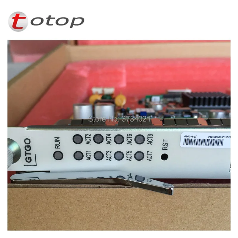 

ZTE GTGO Service Board 8 ports GPON board GTGO with 8 SFP C++ modules