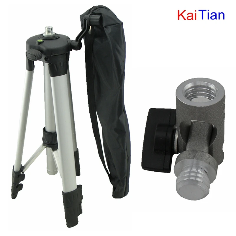 Kaitian font b Tripod b font and Angle Adjustment Bracket for 635nm Laser Level Extension Rod