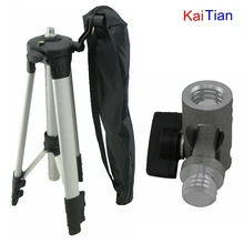Kaitian Tripod and Angle Adjustment Bracket for 635nm Laser Level Extension Rod Adjustable Height Plus Additional Detachable