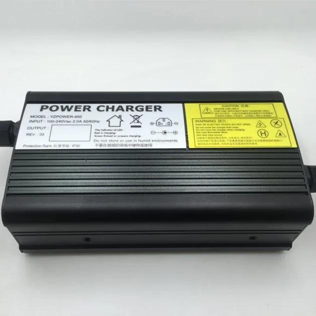 YZPOWER 12,6 V 20A 19A 18A 17A 16A литиевая батарея зарядное устройство для 12V литий-ионная Lipo аккумуляторная батарея Ebike E-bike Электрический велосипед E-scooter