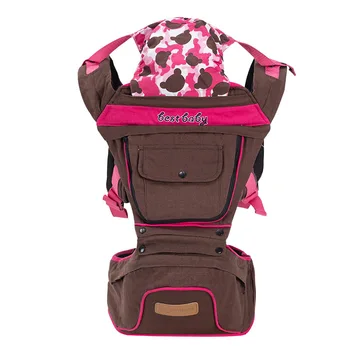 

Multifunctional 4 Seasons Wrap Slings 0-36Months Baby Ergonomic Toddler Breathable Canvas Cotton Backpack baby carrier