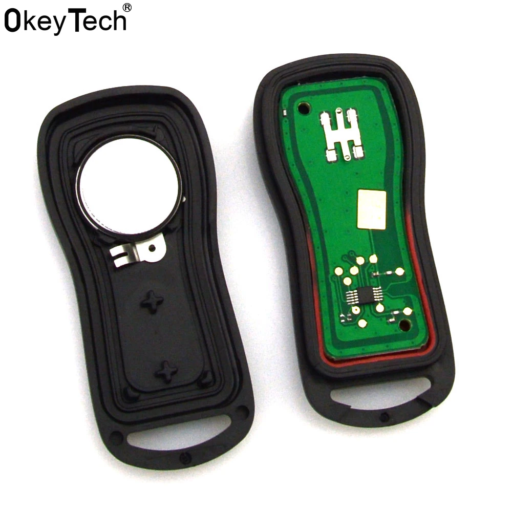 Сменный умный пульт дистанционного управления OkeyTech 315 МГц брелок с 3 кнопками для
