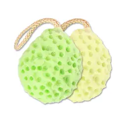 Bittb 2 шт. для ванной душ Губка Pouf Loofahs сетки кисточки мяч Luffa Loofah мягкий спа мочалки мощность чистящие средства Полотенца