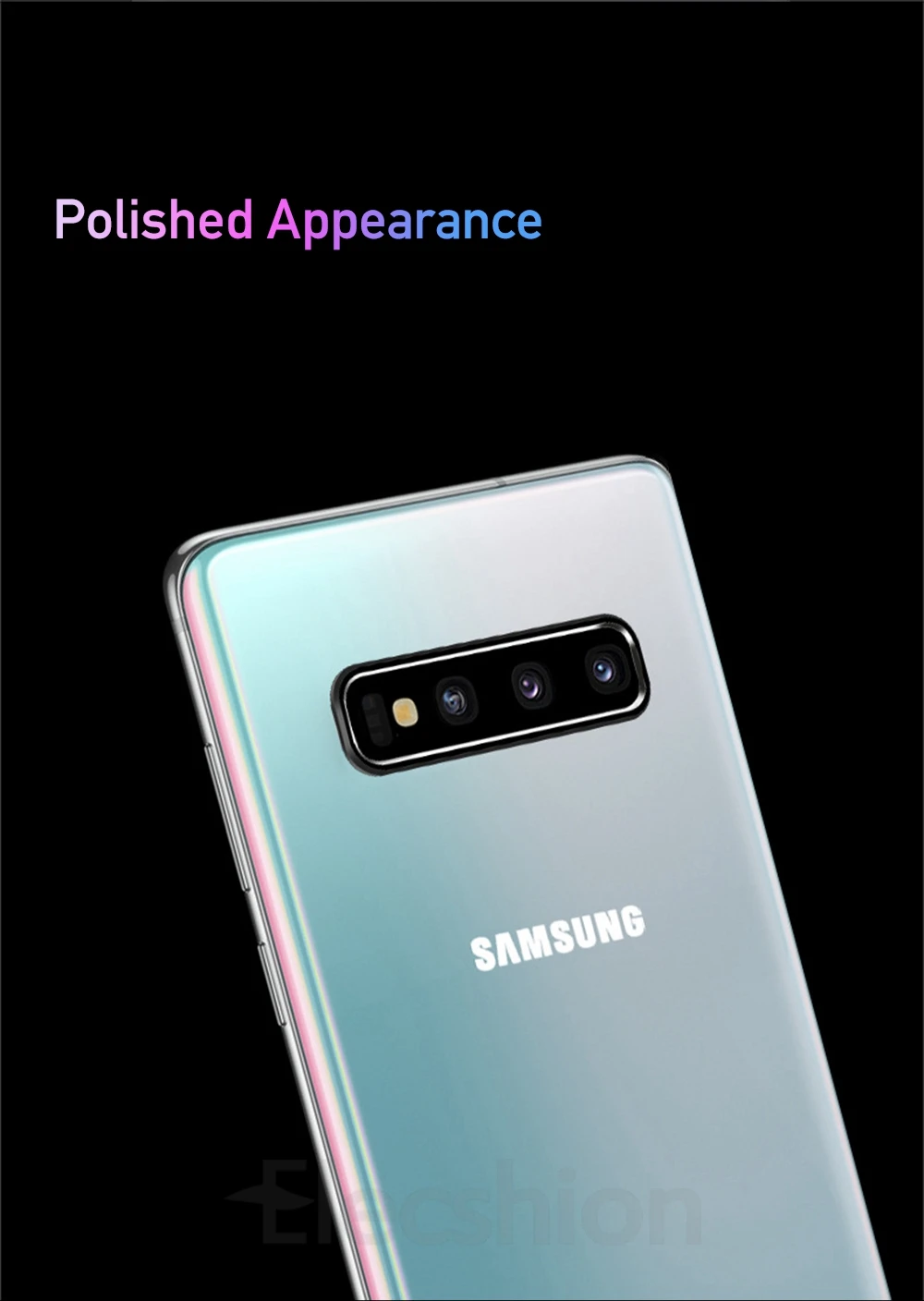 For Samsung S10 Protective Film Tempered Glass For Samsung S10 Plus Protector Phone Camera Lens Back Cover Aluminum Metal Ring