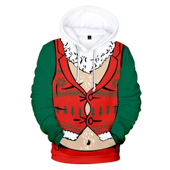 

Role playing santa claus christmas Hoodies Sweatshirts Hooded hooded image shirt cool hot sweatshirt lovers