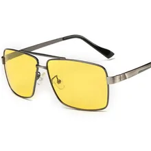 Plug Size Portable Outdoor Metal Frame Sunglasses Night Vision Comfortable Eye Protective Eyewear Sunglasses For Drivers Hot