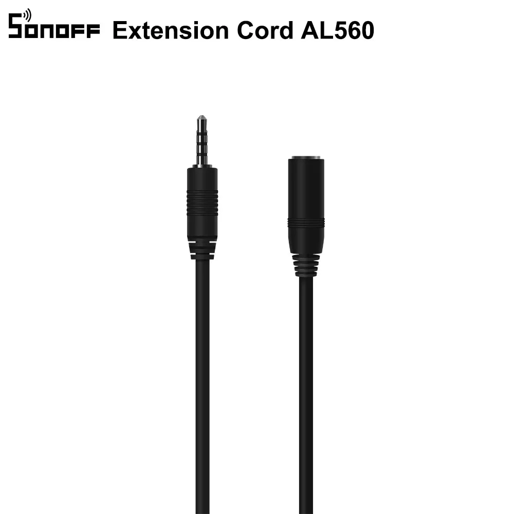 AM2301 SONOFF AL560 Cable de extensión Cable Extensor de 5M Compatible con Si7021 DS18B20 Longitud máxima 60M Precisión Oficial Garantizada