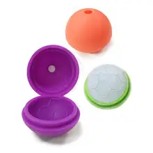 Лето в форме футбольного мяча форма льда Пищевая силиконовая для торта шоколадный пудинг печенье неприлипающая чашка формы инструмент для кухни