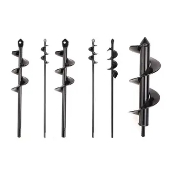 

Planter Garden Auger Spiral Drill Bit Flower Planting Hole Digger Drill Bit Yard Gardening Bedding Planting Hole Digger Tool