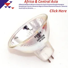 DONAR DN-30226 ESC 24 V 200 W MR16 GX5.3 2-контактный 24V200W AV/фото кварцевая галогеновая лампочка с принтом «Элмо» 8 мм лампой