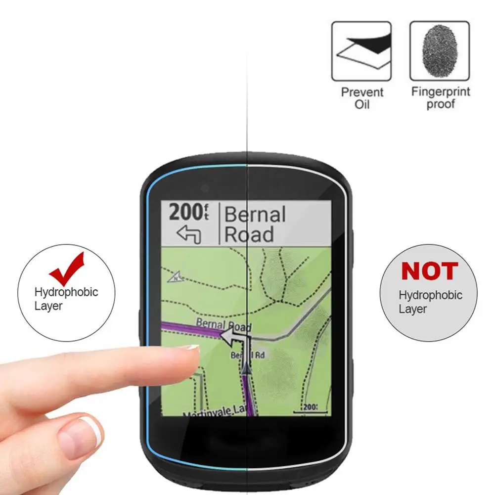 Защитная пленка для экрана Garmin Edge 530/830 3 шт. защитные пленки из закаленного