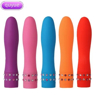 Diamond Мини Волшебная палочка массажер Multispeed Вибрация av Stick G spot Вибраторы Пуля