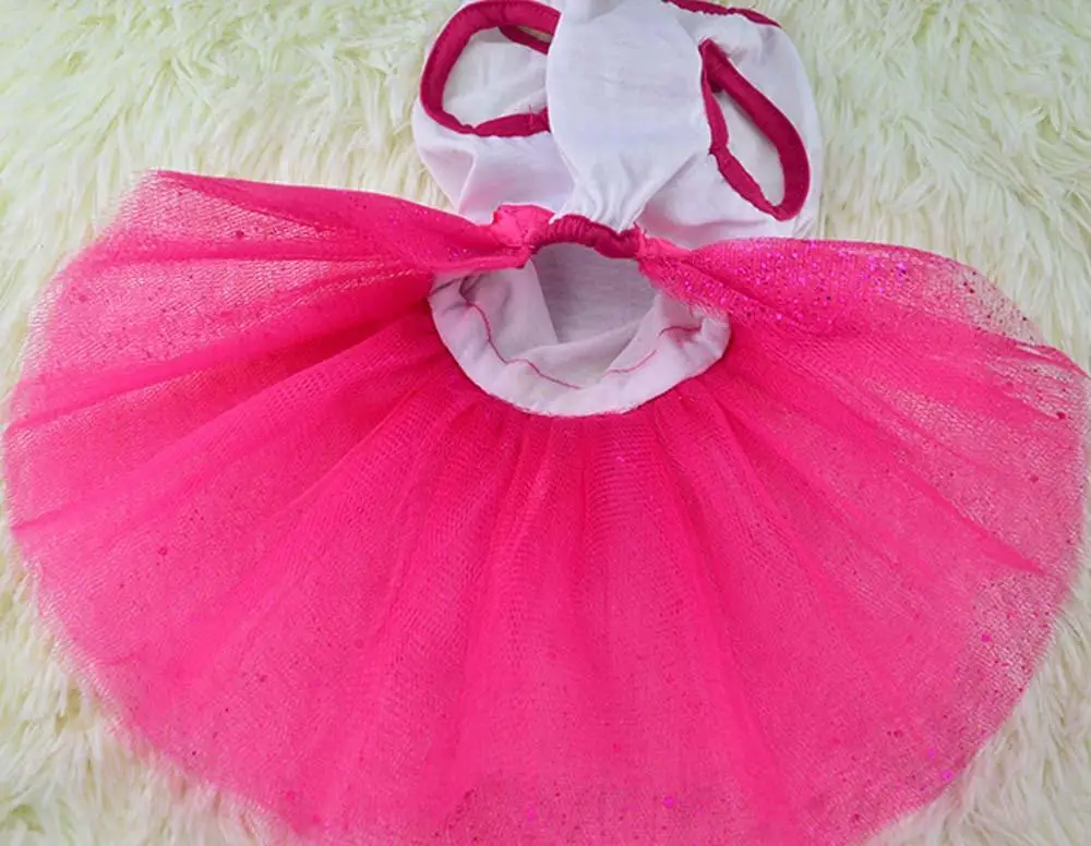 Summer Pet Cat Dress Cute Red Big Heart Pet Clothes Princess Tutu Dress