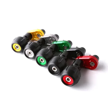 

Motorcycle Modified Aluminum Alloy Anti-fall Body Protection Stick Motorcycle Anti-drop Glue Cool Styling for Kawasaki Ninja400