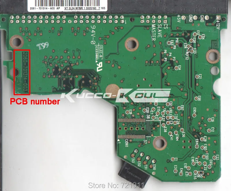 

HDD PCB logic board circuit board 2060 701314 003 for 3.5 inch IDE/PATA hard drive repair hdd date recovery