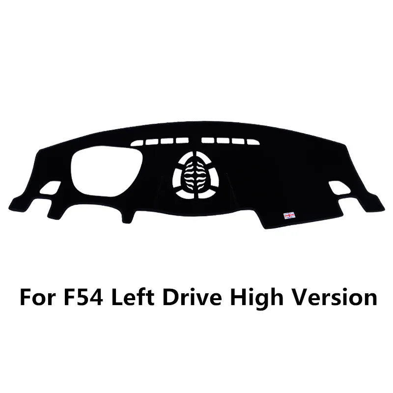 

Black Velvet Car Avoid Light Cover Dashboard Protection Mat for Mini Clubman F54 2015 2016 2017 2018 Interior Styling