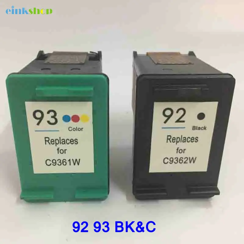 Картридж для принтера hp 92 93 C3140 C3100 C3150 C3180 C3190 PSC 1510 93|ink cartridge|compatible ink cartridgeink cartridge for |