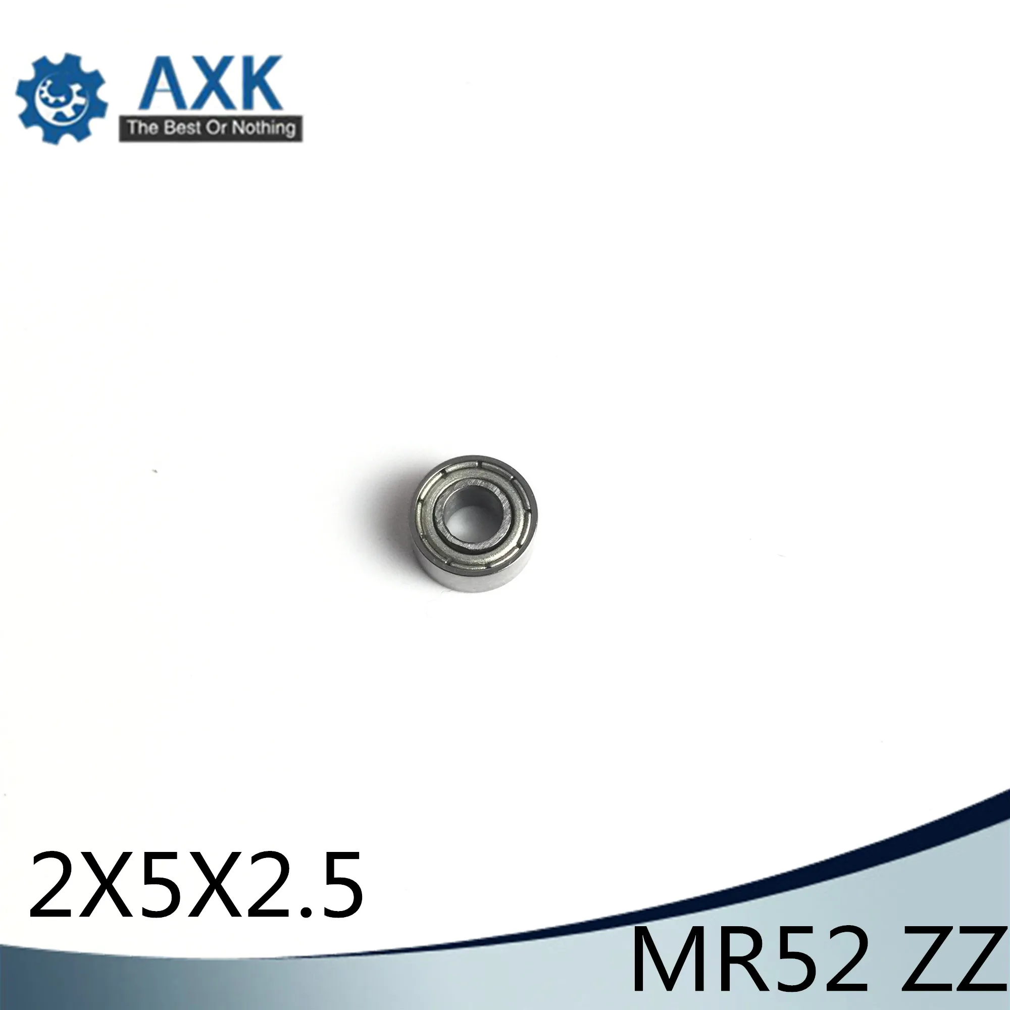 50PCS MR52ZZ 2x5x2.5 mm Miniature Model Bearing 2*5*2.5mm