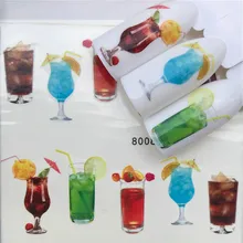 1 шт. фруктовые Сокосодержащие напитки гель для ногтей Дизайн ногтей маникюр 6 цветов замочить от эмалевого геля лак для ногтей УФ гель лак д...(China)