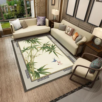 

Chinese Landscape Carpets For Living Room Home Decor Bedroom Rug Sofa Coffee Table Floor Mat Study Room Soft Rugs And Carpets
