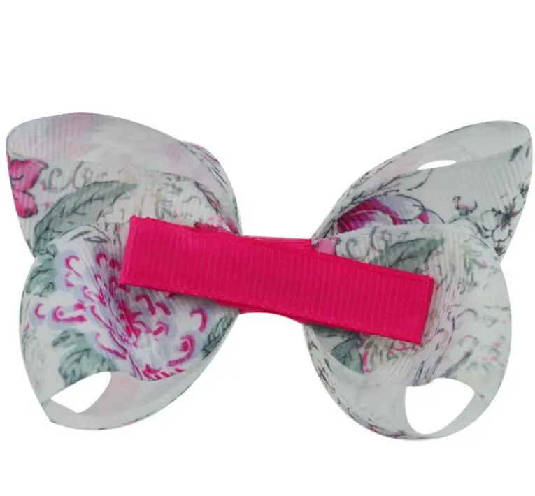 printing ribbon twisted hairbow7