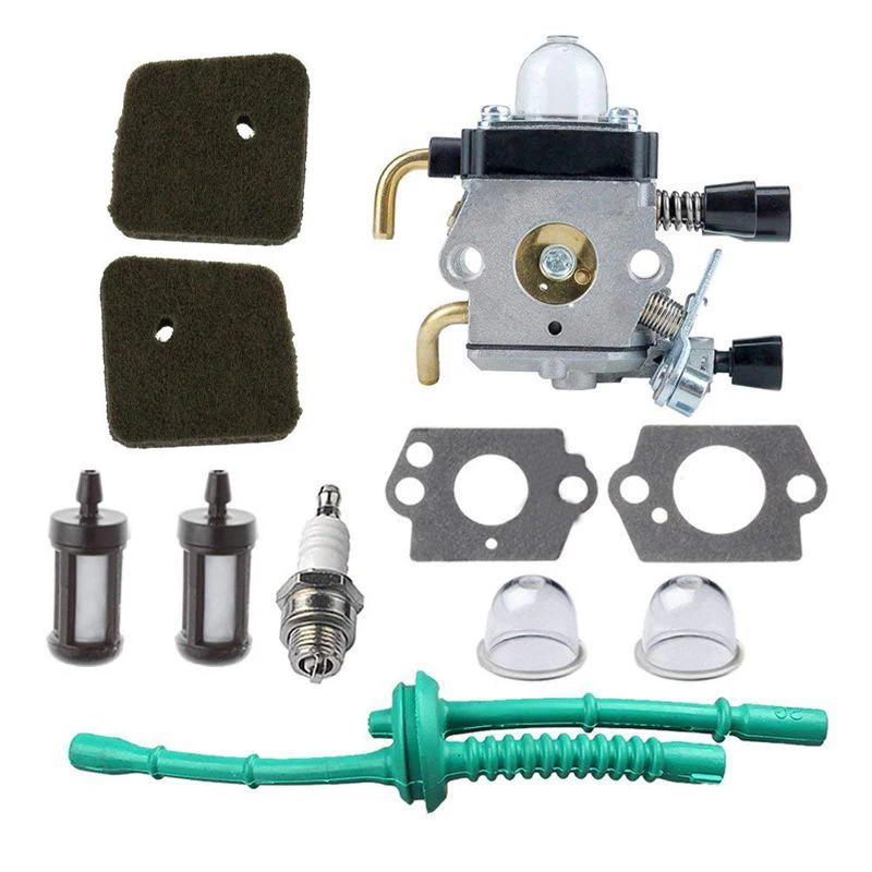 

1 Set Of C1Q-S97 Carburetor With Air Filter Fuel Line Kit For STIHL FS38 FS45 FS45C Trimmer Brushcutter