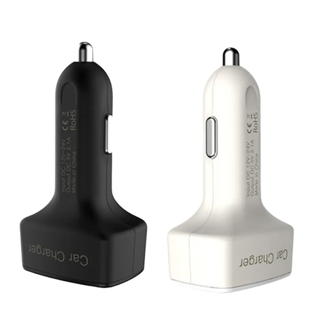 Dewtreetali горячая распродажа 4 в 1 Автомобильное зарядное устройство с двумя USB