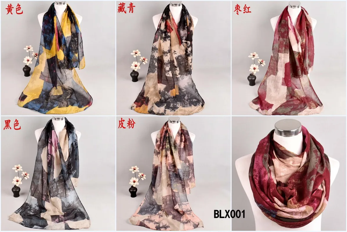 Зимний женский шарф, хлопок, лен, вуаль, цветочный узор, Тонкие шарфы, винтажная шаль, Женский шифоновый шарф, Bufandas Foulard для женщин