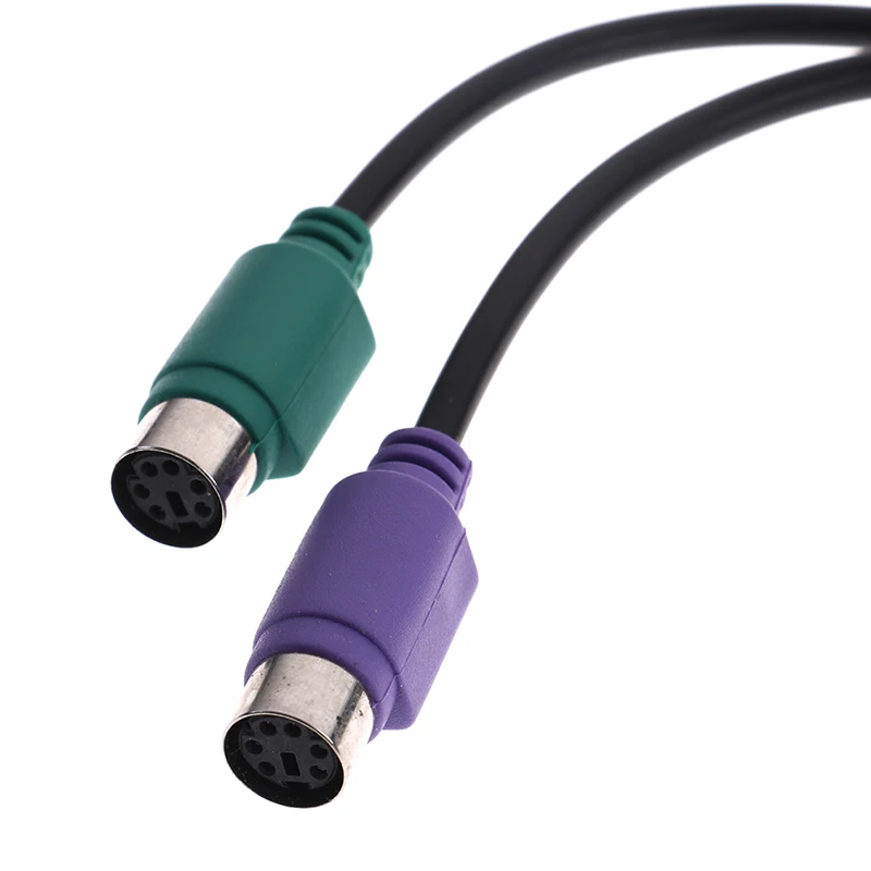 31 см USB к PS/2 переходник для кабеля конвертер мыши клавиатуры Адаптер разъема