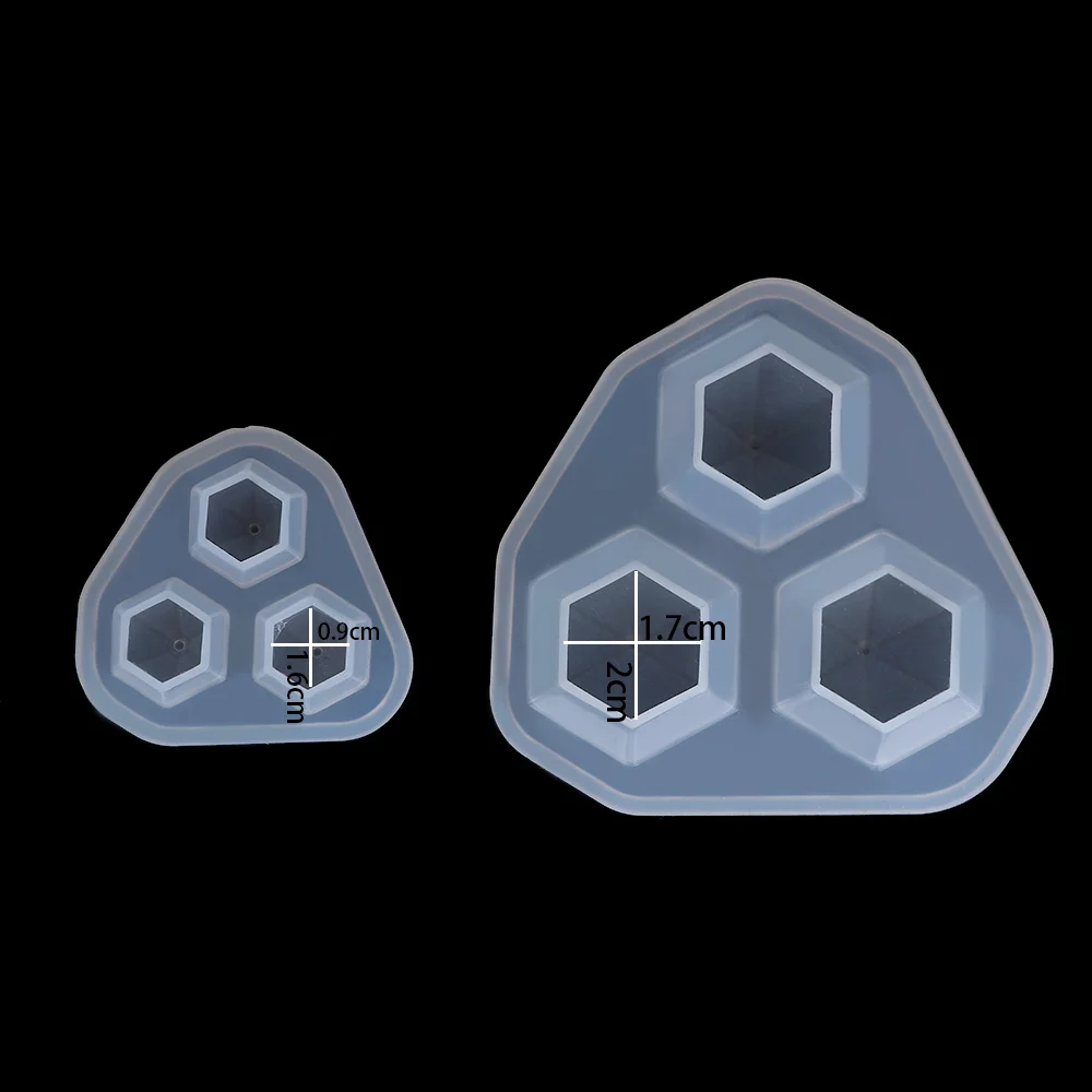 

Transparent Silicone Mould Dried Flower Resin Decorative Craft DIY diamond Mold cutting shape Type epoxy resin Portable molds