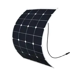 XINPUGUANG 75 Вт 20 в Гибкая солнечная панель сотовый солнечная батарея на задней стороне для 12 В автомобиля RV лодка яхта зарядное устройство painel