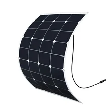 Solarparts 1PCS 75W flexible solar panel 12V solar panel solar cell yacht boat RV solar module for car/RV/boat battery charger Solarparts 1PCS 75W flexible solar panel 12V solar panel solar cell yacht boat RV solar module for car/RV/boat battery charger