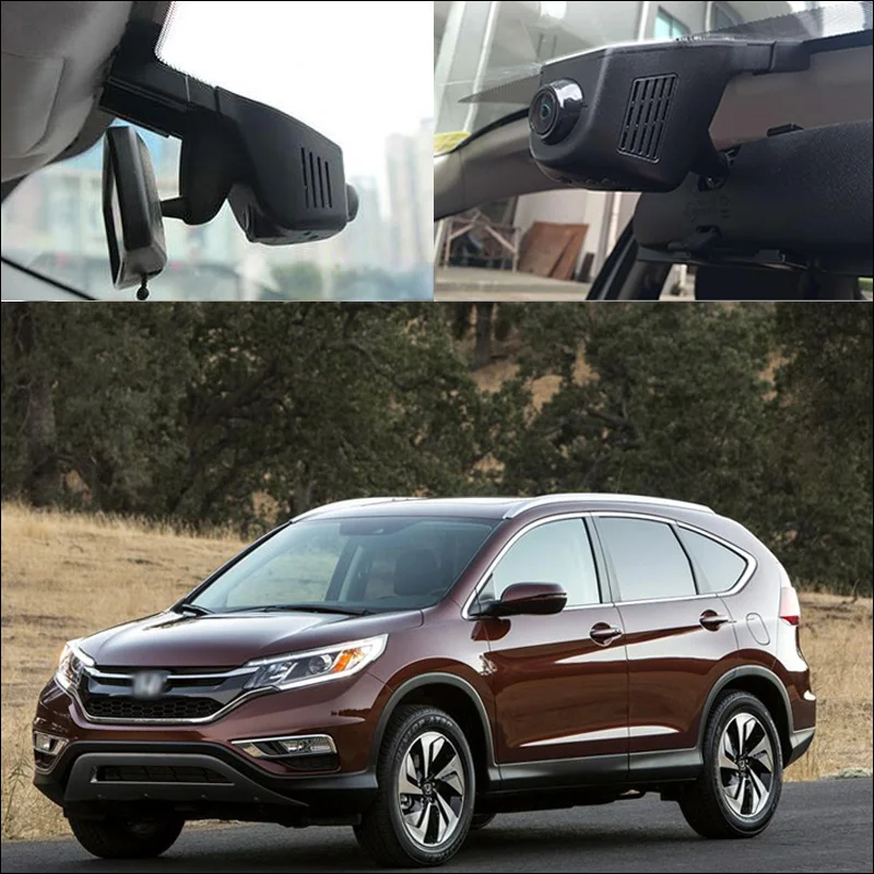 

For Honda CRV CR-V Car Wifi DVR Auto Driving Video Recorder hidden installation night vision Wide angle Dash Cam Car Black Box