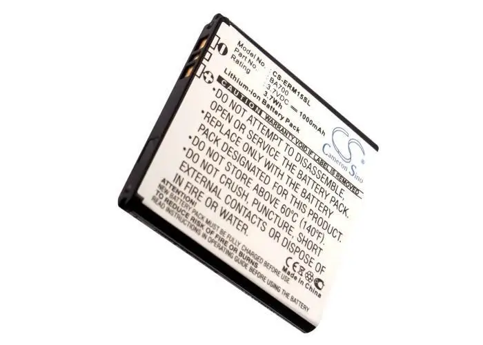 

Cameron Sino Battery For SONY ERICSSON For Xperia E, ST21, SX, C1504, C1505, C1604, C1605, MK16a, MT11a, MT15i, MT28i, etc