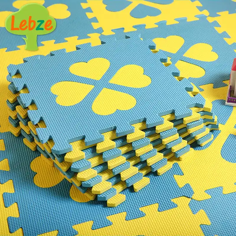 10pcs Baby Play Mat Eva Foam Safety Puzzle Mat Interlocking Floor